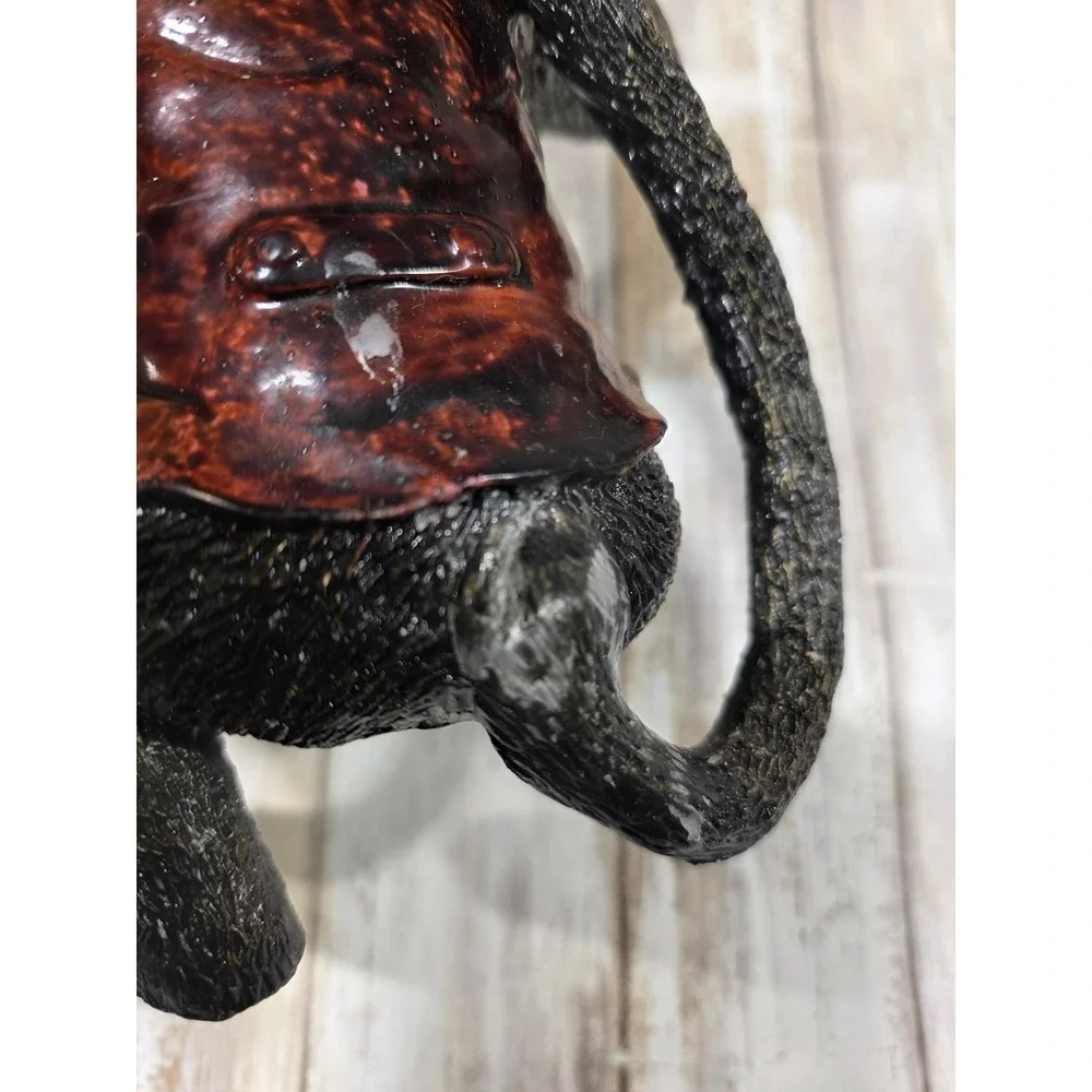 Monkey Candle Holder See No Evil‎ Figurine Statue Rustic Home Decor MCM